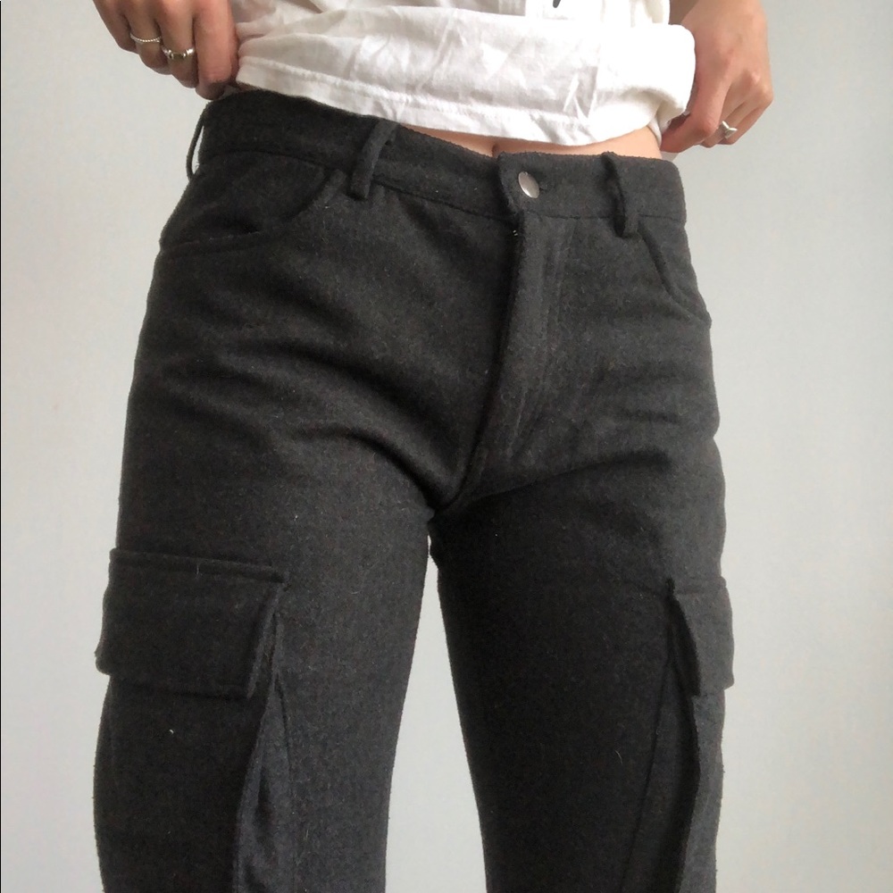Wool Cargo Pants